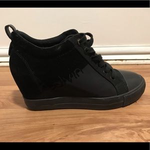 Calvin Klein wedge sneakers